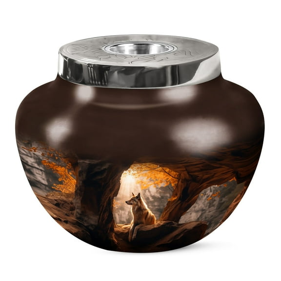 KARYLIZ Cardinal Bird Urns For Human Ashes Adult Man - Large Urn For Ashes Adult Male - Cremation Urn For Adult Male - Funeral Memorial Urns For Ashes Female - Decorative Ash Holder 10 Inch