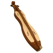 Arched Mountain Dulcimer, 4, F-holes, Scroll
