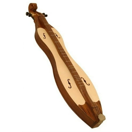 Arched Mountain Dulcimer, 4, F-holes, Scroll