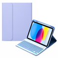 thumbnail image 1 of Bluetooth Keyboard Leather Case For iPad 10th Gen 10.9 2022, 1 of 4