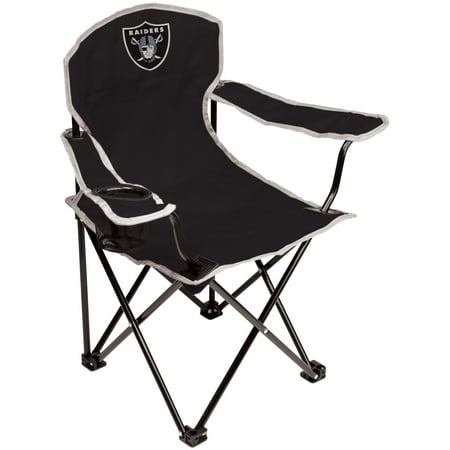 Tailgate Chain - NFL Oakland Raiders Youth Size Tailgate Chair from Coleman by Rawlings