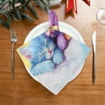 thumbnail image 2 of Napkin Satin Napkin 20*20Inchx6 Kitchen Towel Dinner Plate Towel Decorative Towel Napkin Tea Towel Suitable For Kitchen Table Three Colored Cats, 2 of 8