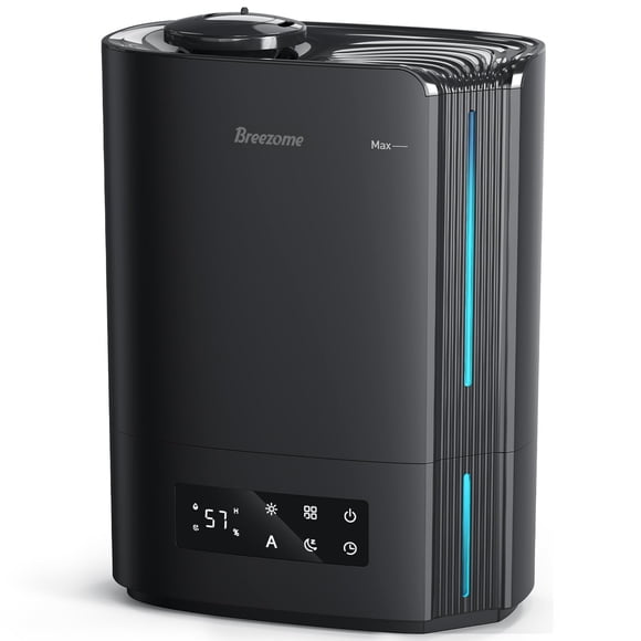 BREEZOME 6L Humidifiers for Bedroom Large Room & Essential Oil Diffuser, Ultrasonic Top Fill Cool Mist Humidifiers for Baby, Plan
