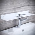 thumbnail image 2 of Organizador de Almacenamiento NikouMX Estante de Baño Aluminio Espacial Blanco, 2 of 8