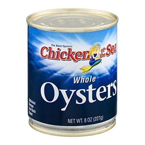 12 PACKS Chicken of the Sea Whole Oysters, 8 Ounce