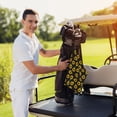thumbnail image 6 of Lsque Sunflowers Premium Golf Towel - Ultra Absorbent and Quick Drying Microfiber Towel with Carabiner - Gift for Men -24" X 16", 6 of 8