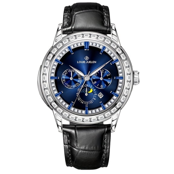 Men's Fashion Mechanical Watch, Durable Wear-resistant Business Luminous Wrist Watch