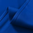 thumbnail image 3 of Amay Blackout Double Pinch Pleat Curtain Panel Royal Blue 50"W x 156"L- 1Panel, 3 of 5