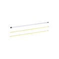 thumbnail image 3 of maskred 2x Golf Alignment Sticks with Storage Tube for Swing Practice Golf Accessory 100cm Blue Yellow 80cm, 3 of 6