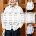 thumbnail image 3 of 5-6T Little Kids Boy's Shirt Long Sleeve Cute Graphic Top Fall Winter Clothes Outfit for 12 Months 2T 3T 4T 5T 6T 7T 8T Kids School Casual Daily, 3 of 9