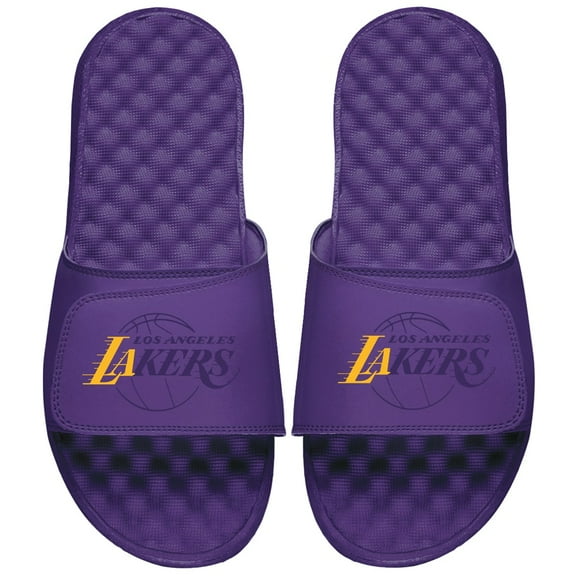 Youth ISlide Purple Los Angeles Lakers Tonal Pop Slide Sandals