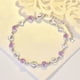thumbnail image 5 of Pulsera de amor de cristal de plata pura S925 para mujer, pulsera de diseño de nicho de lujo ligero, 5 of 6