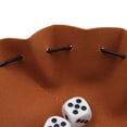 thumbnail image 2 of Bolsa De Dados Bolsa de dados de cuero PU con monedero con cordón, accesorios para juegos de rol, regalos, 2 of 5