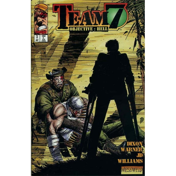 Team 7-Objective: Hell #3 VF ; Image Comic Book
