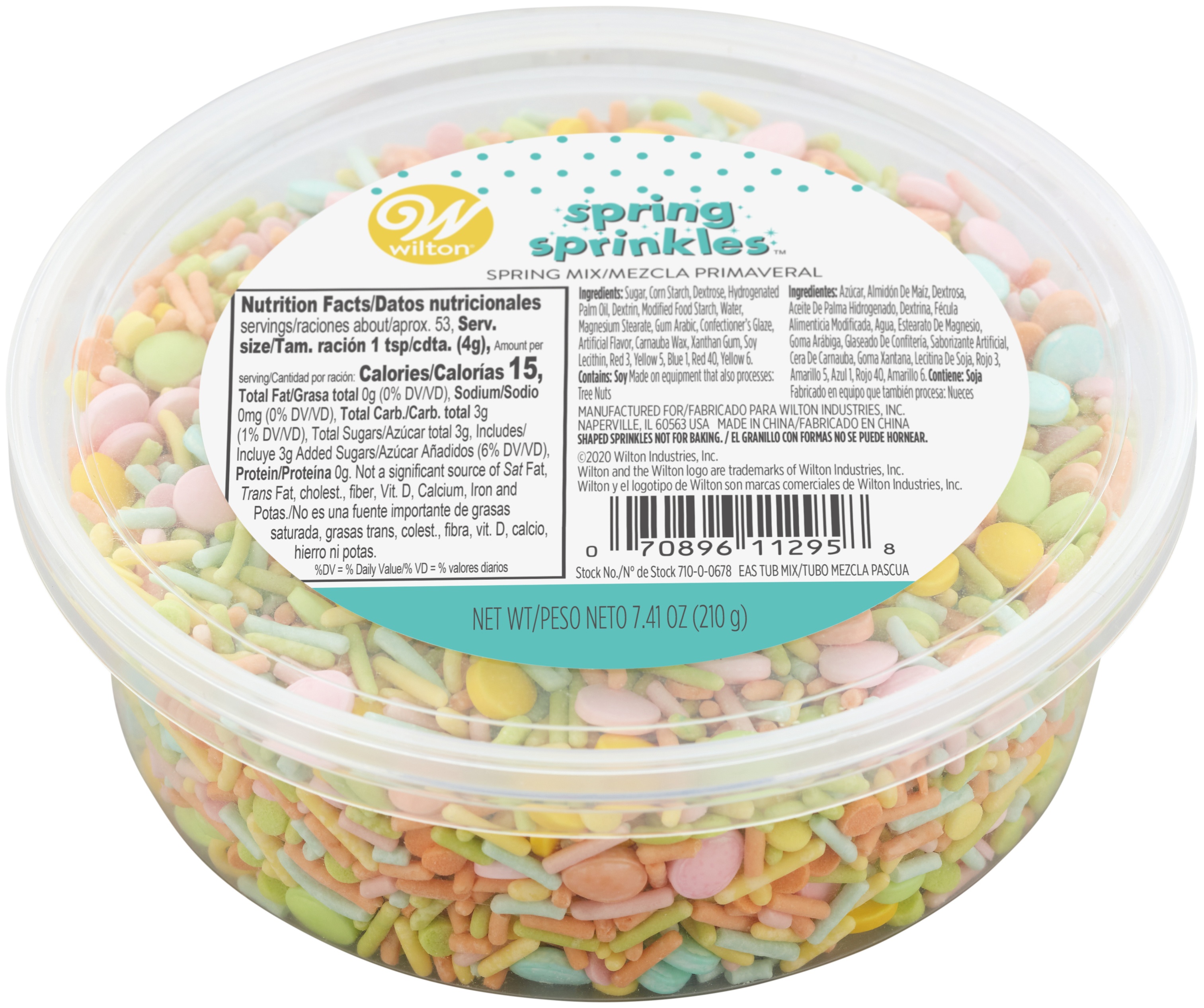 Sprinkle Tub 6.7ozEaster Brights