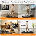 thumbnail image 6 of SSPHPPLIE Walking Pad, 15.75"*34.84" Walking Area, Under Desk Treadmill with Remote Control, Walking and Jogging for Home/Office(Black), 6 of 9