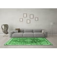 thumbnail image 3 of Ahgly Company Indoor Rectangle Medallion Emerald Green Traditional Area Rugs, 8' x 12', 3 of 4