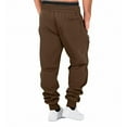 thumbnail image 7 of Men's Casual Joggers Sweatpants with Shaped Pockets Drawstring Elastic Waist Pants for Hiking Tapered for Active Athletic Workout, 7 of 7