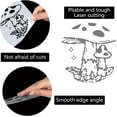 thumbnail image 3 of 12x12 Inch Large Mushroom Pattern Templates Drawing Painting Stencils Reusable Plastic Square Flower Stencils Sign for Painting on Wood Wall Scrapbook Floor Tile Drawing DIY Crafts DIY, 3 of 9