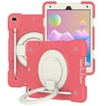 thumbnail image 2 of Funda para iPad Air de 10,2 pulgadas (2019/2020) con correa para el hombro, soporte de anilla grande, portalápices, protección contra caídas, duradera., 2 of 5