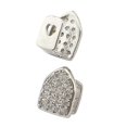 thumbnail image 3 of Hip Hop Teeth Personality Grills Single Teeth Exquisite Micro-Inlaid Zircon Braces Fashion Teeth Grills Set Grills Teeth Decoration for Halloween Party Performance, 3 of 9