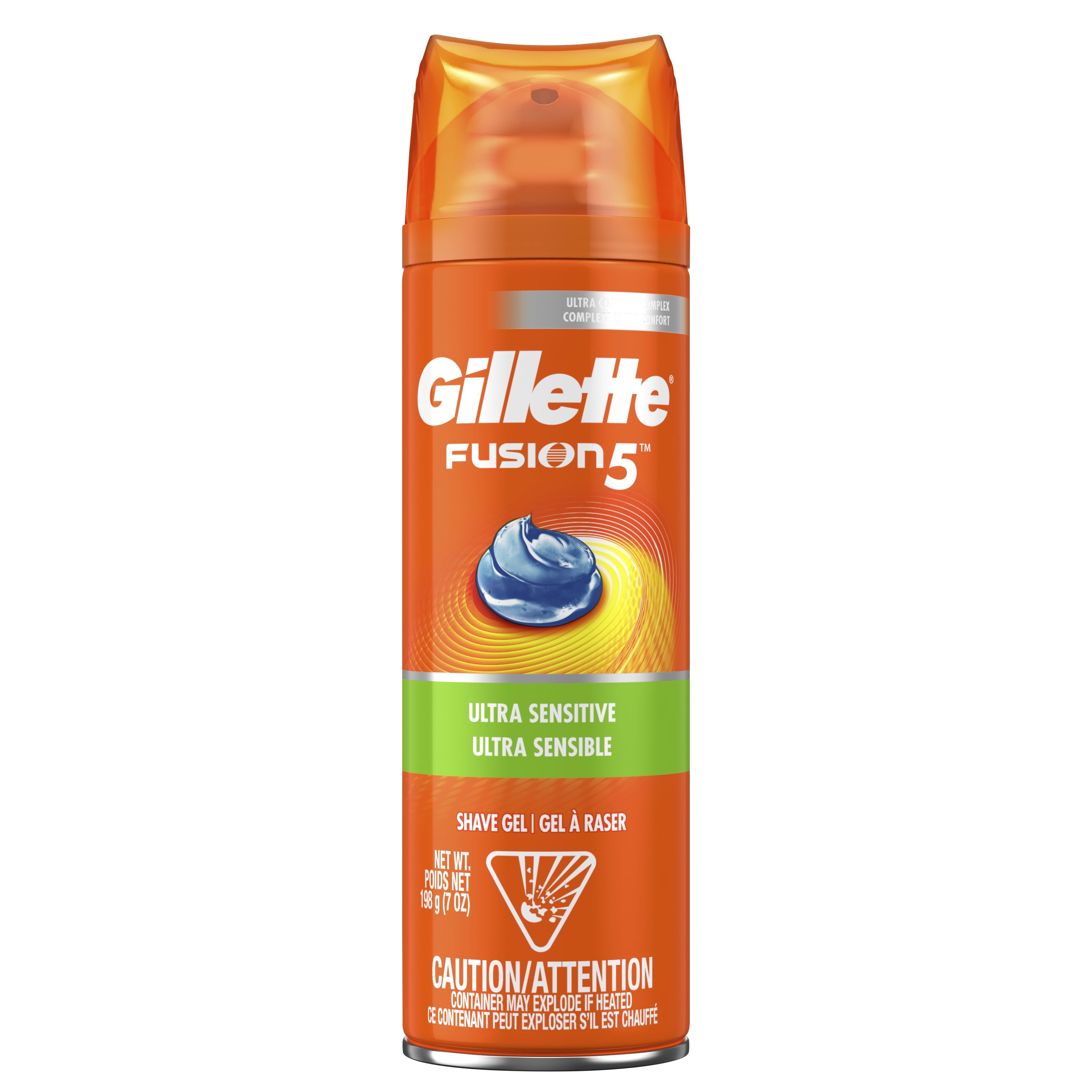 gillette shaving gel shave sensitive fusion ultra foam fusion5 pack moisturizing oz walmart ounce each hydra hydragel prep hair creams