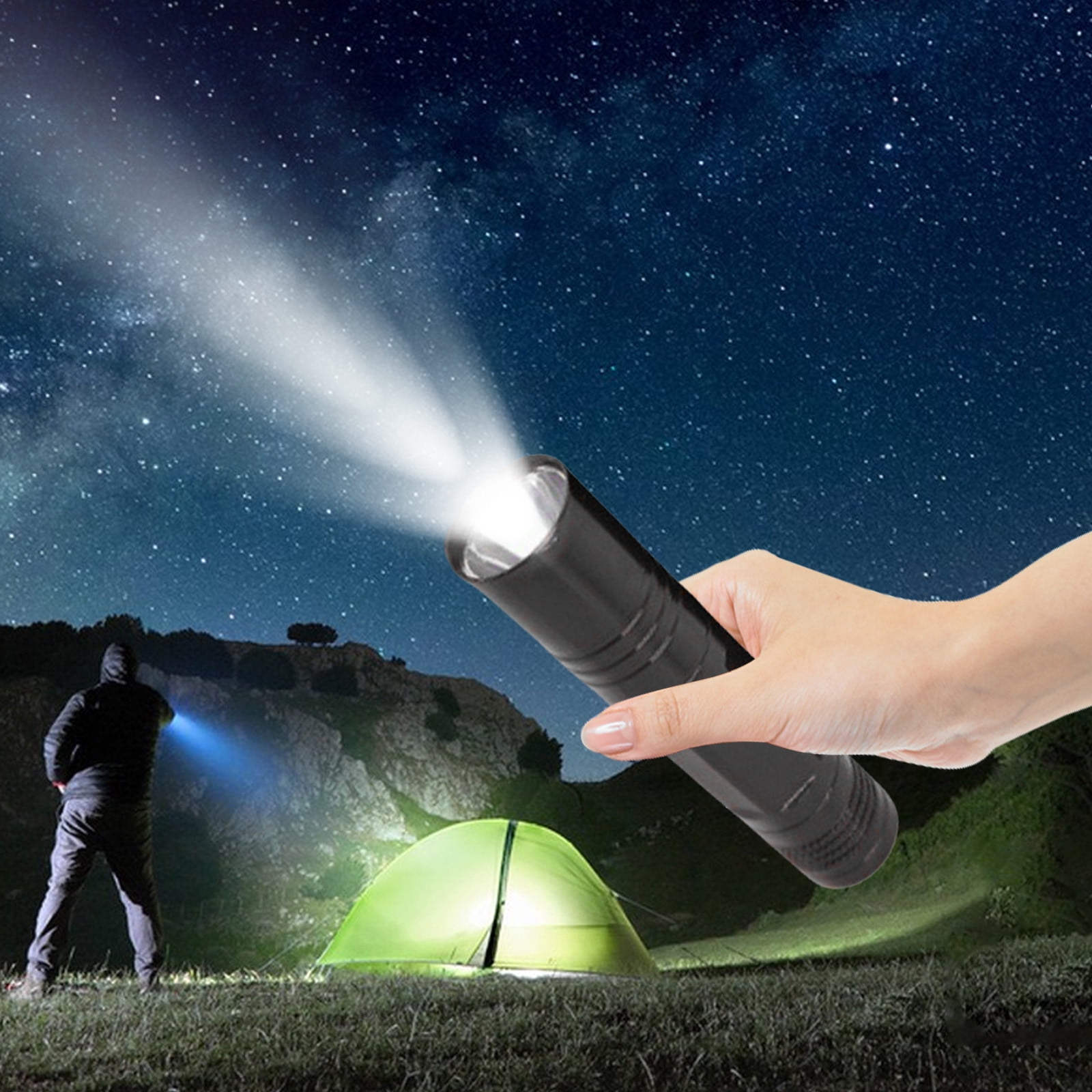 3w led rechargeable flashlight Uniware Keep your essential electronics charged and ready with this 3 Portable LED Flashlight 3W USB