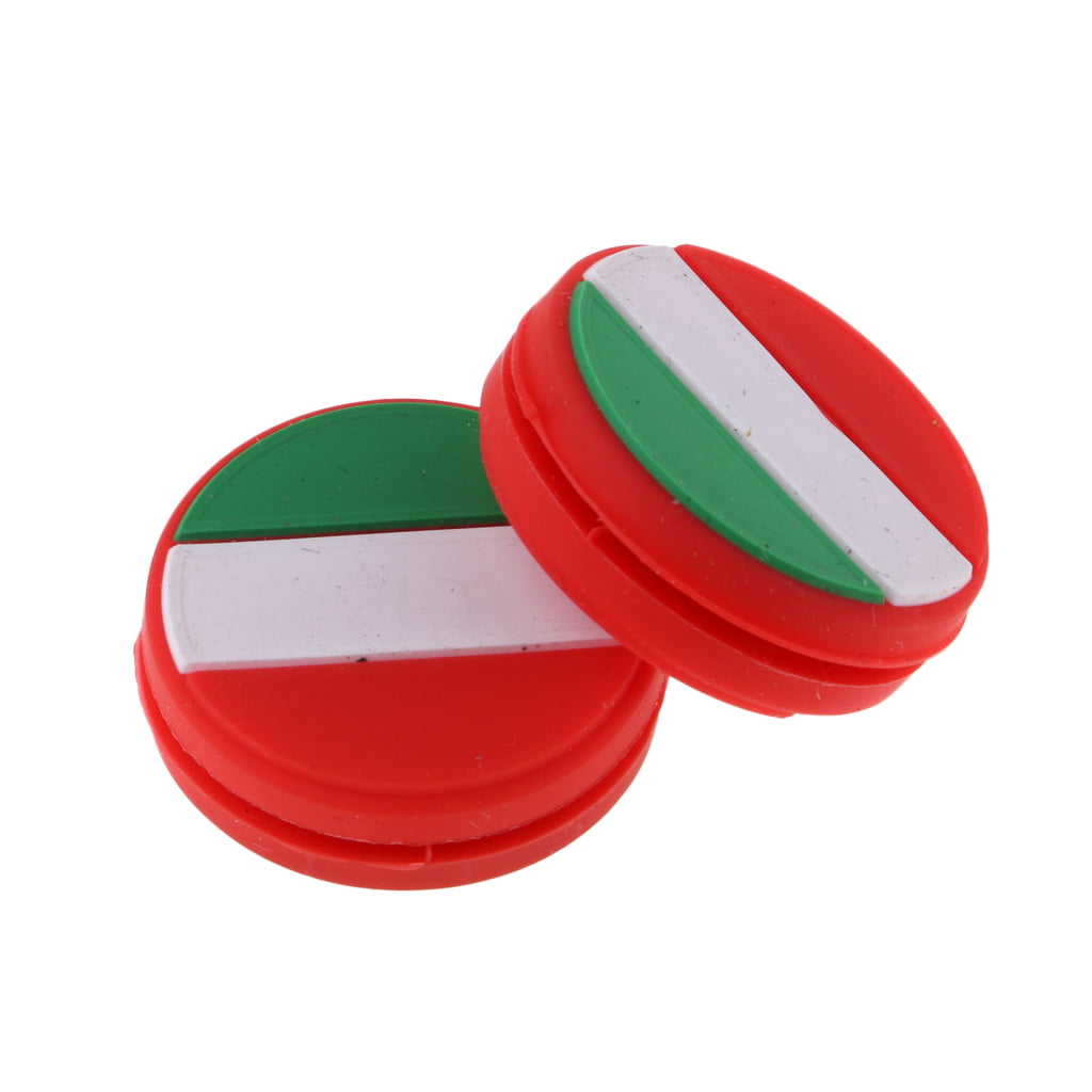 2 Italy Flags Italian Tennis Vibration Shock Absorber Dampeners Fognini Seppi IT 