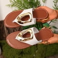 thumbnail image 4 of Negro Punteado Tacones Del Dedo Del Pie Versátil de las Mujeres de los Tacones Abiertos Del Dedo Del Pie Más Tamaño Tacón Bajo Peep-Toe Zapatos Decorativos Primavera/Verano Zapatillas de Moda Y Cómod, 4 of 9