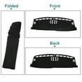 thumbnail image 6 of Unique Bargains Car Dashboard Cover Mat Suede Fabric Dash Cover for Ford Escape 2020-2023 Dash Cover Nonslip Protector, 6 of 7