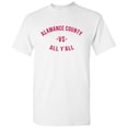 thumbnail image 4 of UGP Campus Apparel Alamance County Vs All Y'all Mens T-Shirt - Large - White, 4 of 6