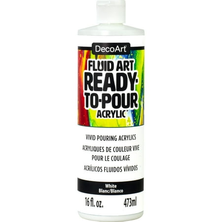 UPC: 0766218136893 | DecoArt® Fluid Art Ready-To-Pour Acrylic™ Paint 16oz.