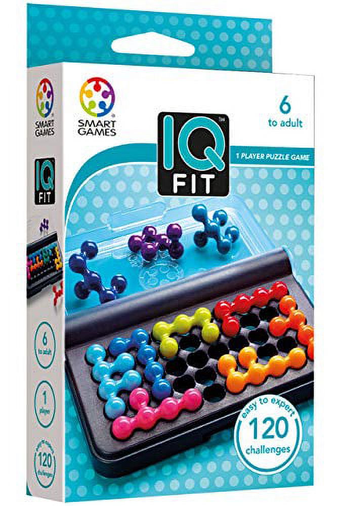 SmartGames IQ Bundles 3D Series: IQ Puzzler Pro & IQ Fit 240 Challanges for Ages 6-Adult - image 4 of 7