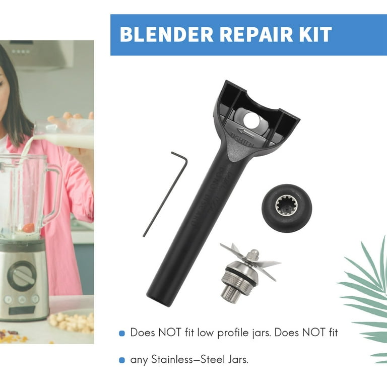 Replacement Part Compatible with Vitamix Blender,Drive Socket, Blade,Jar,  Tamper