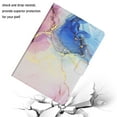 thumbnail image 4 of TECH CIRCLE for iPad 10th Generation Case 10.9" 2022, Full Body Protective Folio Smart Stand Case Cover with Wake/Sleep Feature for Apple iPad 10th Generation 10.9 Inch 2022,Pink/Blue Marble, 4 of 7