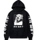 thumbnail image 2 of Camiseta Suelta Negra Anime Japonés My Hero Academia Sudadera Himiko Pullover Ropa Con Capucha Para Hombre, 2 of 3
