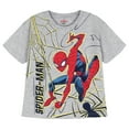 thumbnail image 2 of Marvel Spider-Man T-Shirt and Shorts Outfit Set Toddler to Big Kid, 2 of 5