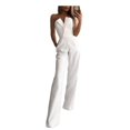 thumbnail image 1 of Sexy Jumpsuit for Women One Shoulder Jumpsuit Pantsuit with Straight Leg, 1 of 3