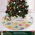 thumbnail image 6 of FMSHPON Easter Xmas Christmas Tree Skirt Stand Mat for Holiday Party Decoration Indoor Outdoor 36 inches, 6 of 6
