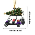thumbnail image 4 of Christmas Decoration Personalized Car Gift Hanging Decoration Ornaments Christmas Tree, 4 of 4
