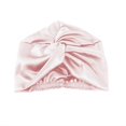 thumbnail image 2 of Gorro de dormir de doble capa de seda morera sin dejar rastro, cruzado, cómodo, con flores torcidas para mujer, 2 of 6
