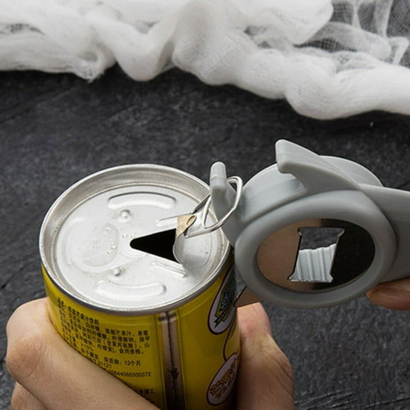 GETAJGHSD 3Pcs Stainless Steel Bottle Opener with Comfortable Plastic Handle for Beer and Soda