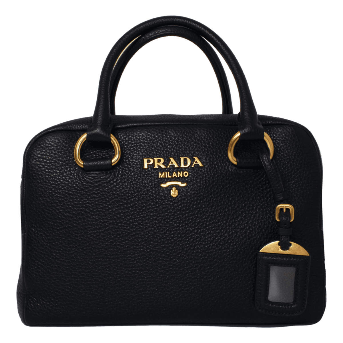 Prada Black Vitello Phenix Leather Shopping Tote Bag 1BG865 – ZAK BAGS ©️
