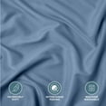 thumbnail image 4 of Bare Home Pillow Sham Set - Premium 1800 Collection - Double Brushed - King, Coronet Blue, 4 of 9