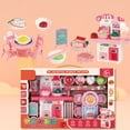 thumbnail image 3 of Sentmoon Kids Toy Gift for Her Children's Play Home Toys Kitchen Small Appliances Tableware Dressing Table Accessories Gift Box Kindergarten Training Class Gifts, 3 of 8