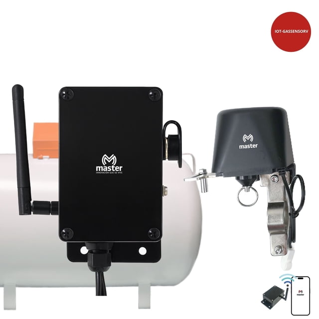 Medidor Inteligente Nivel De Gas Con Válvula Detección Fuga