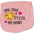 thumbnail image 2 of Inktastic Valentine's Day You Stole a Pizza of My Heart Baby Burp Cloth, 2 of 3
