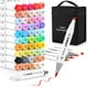 thumbnail image 1 of Marcadores de Pincel con Alcohol Caliart 51 Colores Doble Punta, 1 of 3