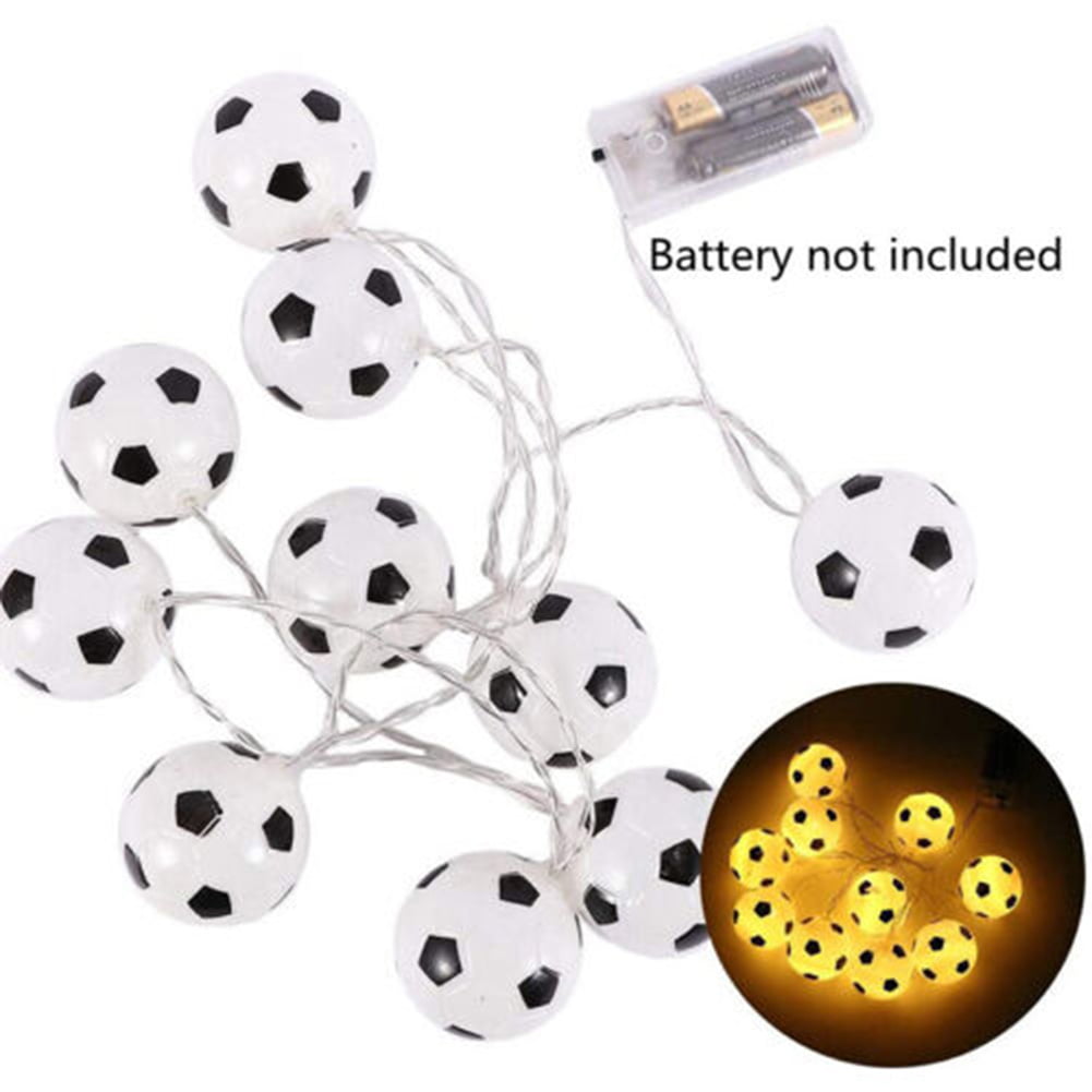 Christmas String Lights LED Ball Soccer Boy's Bedroom Decoration Battery USB New 