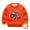 1#Orange, variant on Kiijoy Toddler Boys Sweatshirt Excavator Print Cozy Warm Crew Neck Pullover Top